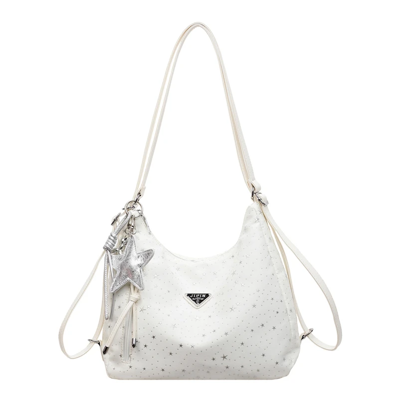 

Large Capacity Chic Women'S Diaper Bag Elegant Crossbody Vintage Leather Luxury Designer Commuter Bag Simple Fashionable Trend