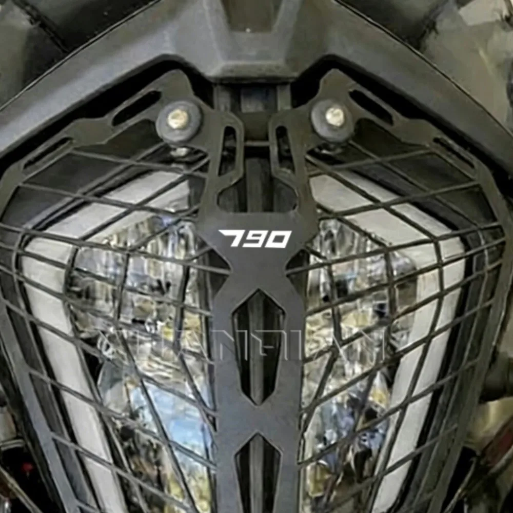 

For 390 ADVENTURE 2020 - 2024 790 890 Adventure R Rally 2019 2020 2021 2022 Headlight Grille Guard Cover Protector Protection