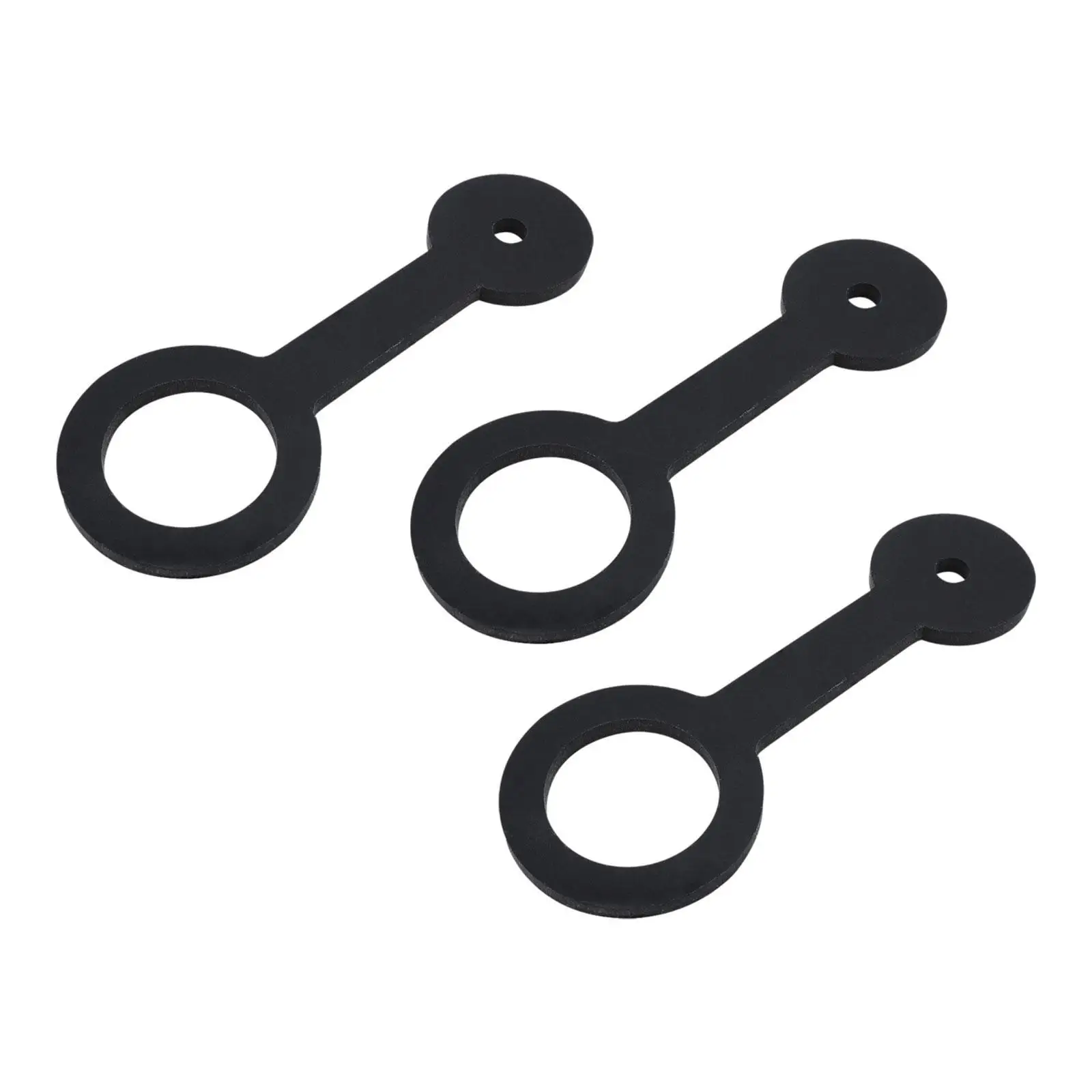 

RV Shower Door Latch 4.49inch Silicone Travel Strap Security Locking Accessory for Camping Motorhome Trailers