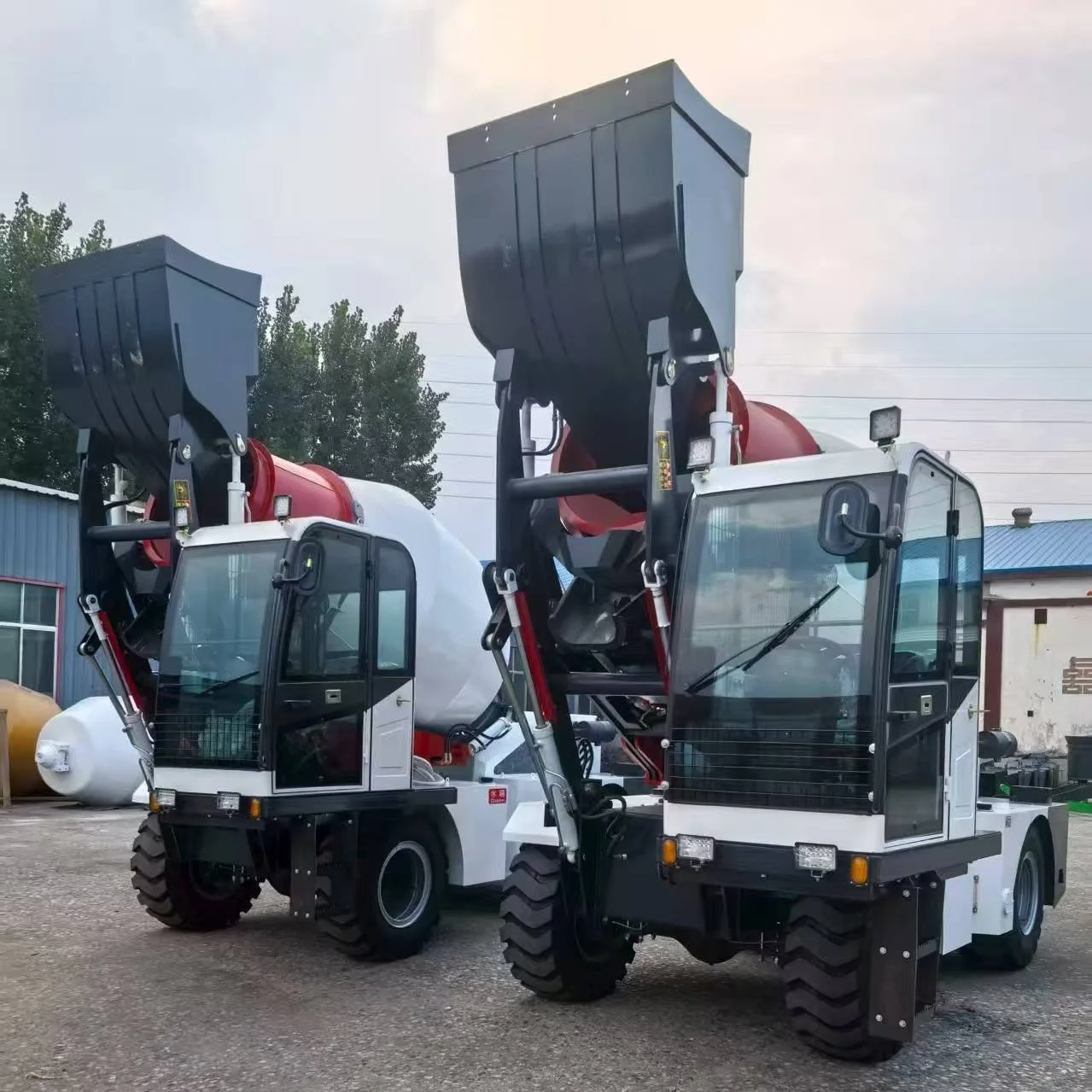 Concrete Mixer Self Loading Easy Operation And Maintenance Low Fuel Consumption Model Reliable Mixing Performance
