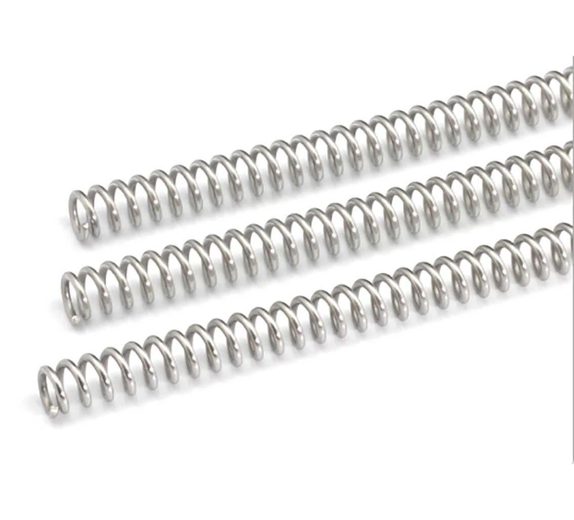 0.3 0.4 0.5 0.6 0.7 0.8 1 1.2 1.5 2mm Y Type 304 Stainless Steel Compression Spring Wire Dia*3-30mm Outer Dia*305mm Length