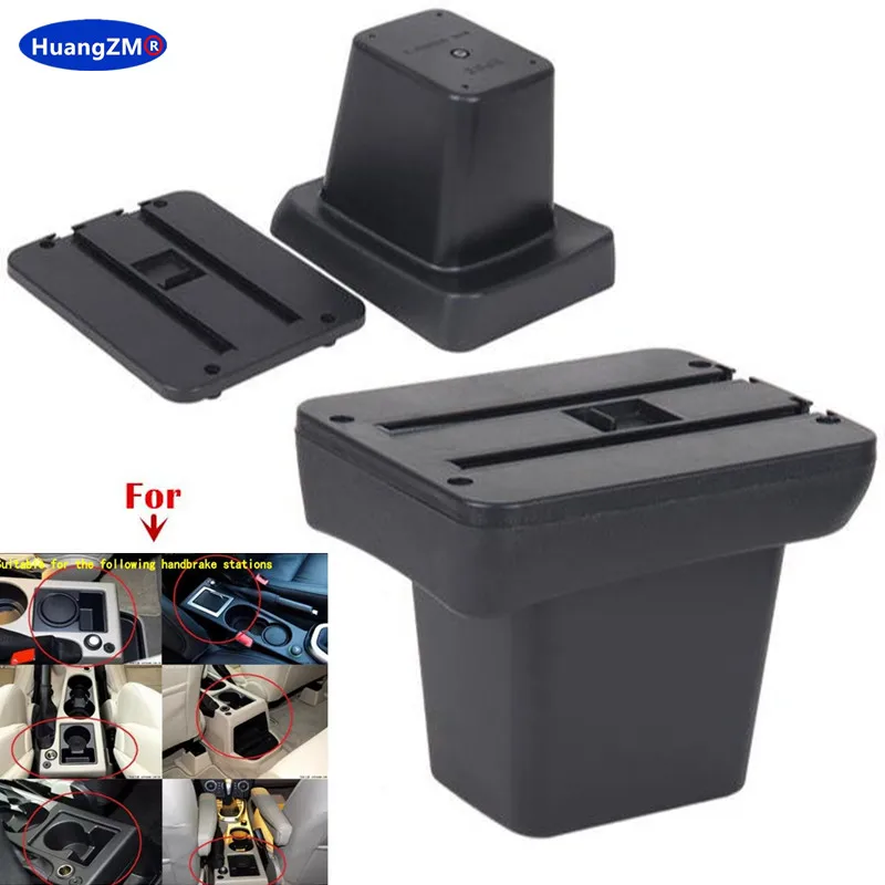 For Land Rover Frelender2 Freelander 2 Armrest Box Center Console Arm Elbow Rest Central Store Content with Cup Holder USB