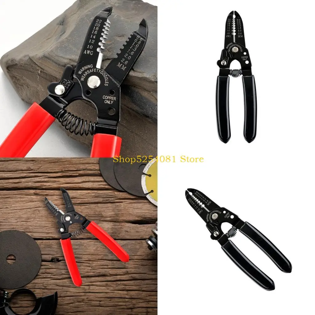 

AXYC Ergonomic Handle Electrician Cable Crimping Pliers for Easy Wire Stripping Tasks