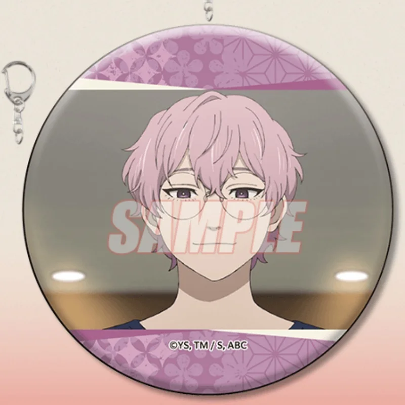6CM Acrylic Pendant Keychain New Anime Akane-banashi Akane Osaki/Arakawa Isshin Ornament Mobile Phone Chain Key Pendant Charm