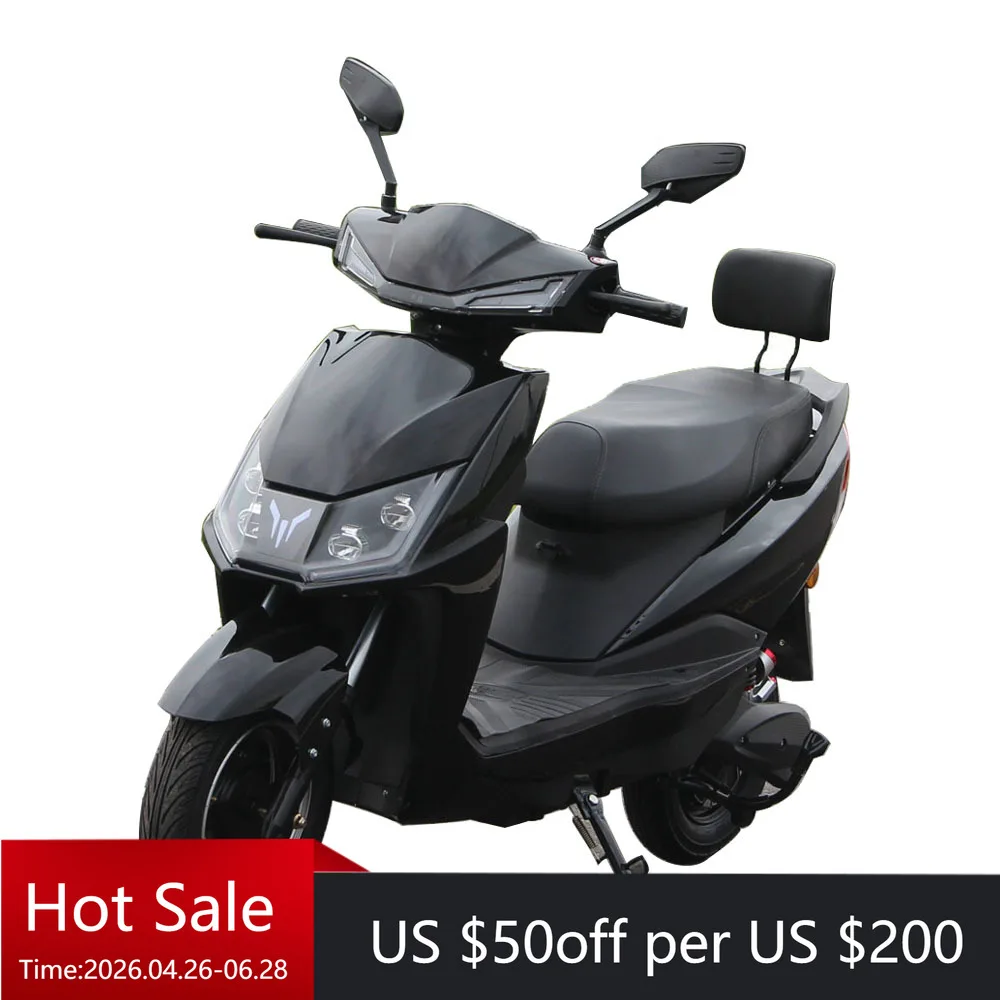 

2026 New Adult Electric Motorcycle 1000W 60v High Speed 14 Inch Scooter Electric Motorcycle