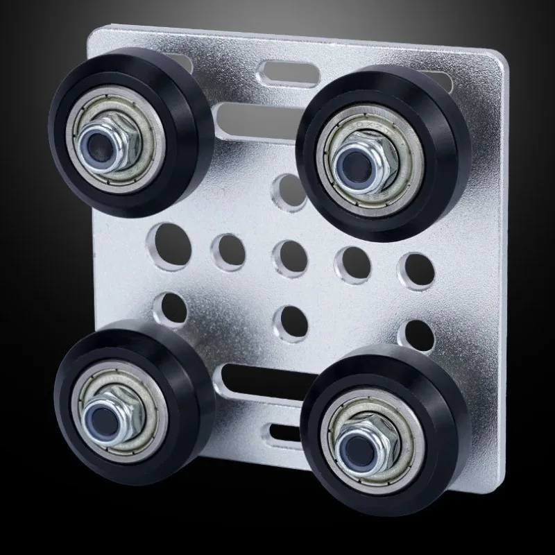 3D Printer Parts European Standard 2020 Aluminum Profile Pulley Wheel V-Slot Gantry Plate for DIY 3D Printer Construction