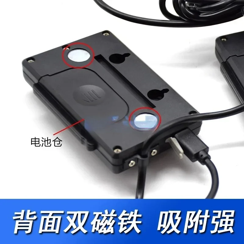 righello con display digitale in lega di alluminio Display ZD250, righello di spostamento a doppio scopo orizzontale e verticale