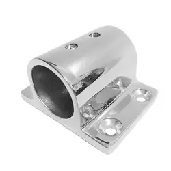 Marine Boat Hand Rail Fitting 90 Degree Stanchion Base for 7/8' 22mm Tube