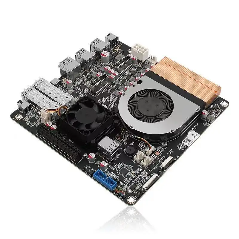Changwang Microcontroller I5-12450H 4xM.2/4xU.2 82599 Dual 10 Gigabit PCIE Extension NAS Demon Board