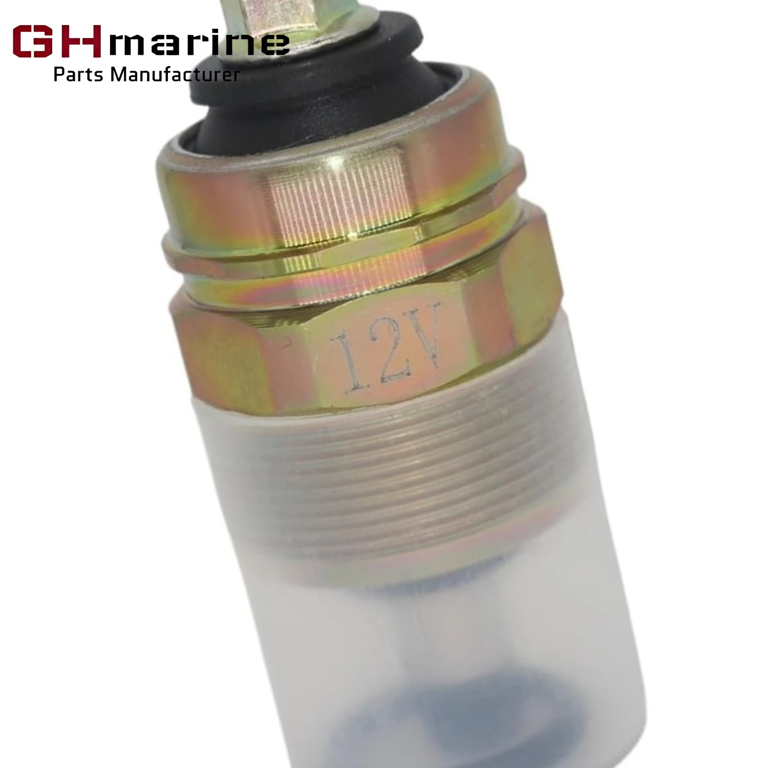 12V Stop Solenoid Stop For Fuel Injection Pump Series Penta AD31 AD41 TAMD41 TMD22 MD22 KAD43 KAD32P TAMD42 KAD42A 876614 844187