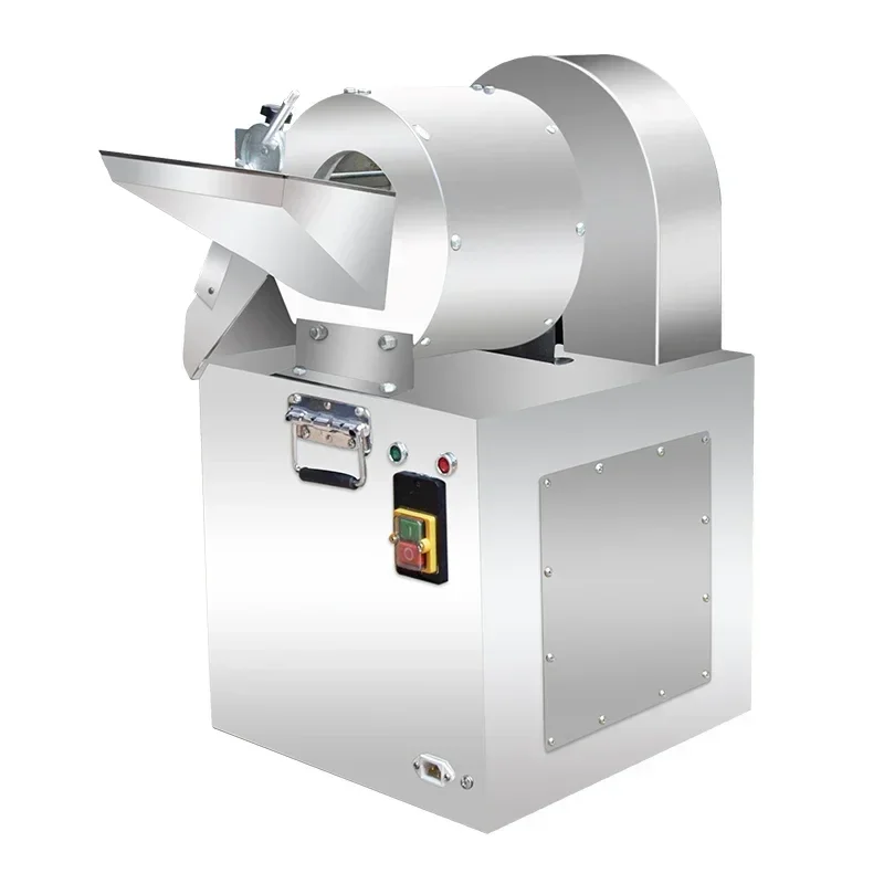 Gran oferta, rebanador eléctrico de 300 kg/h, máquina trituradora de patatas, rábano, jengibre, espino, rebanador eléctrico de verduras