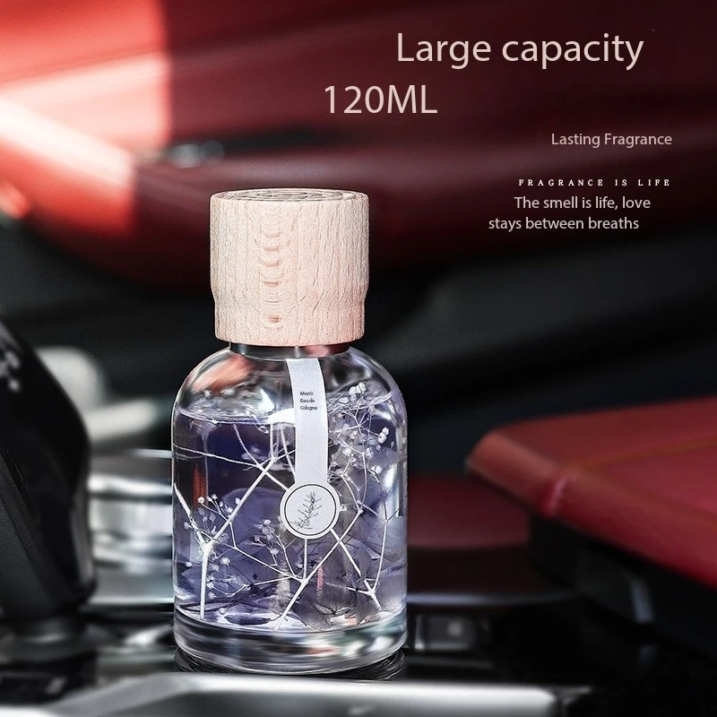 

New Wooden Cap Time Car Fragrance Perfume Unisex Automotive Scents for Men And Women's Car Interior Scented Products