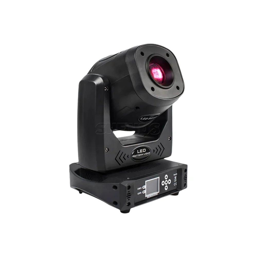SHEHDS 100W Spot-Licht LED Rotierender Gobo Bühnenlichteffekt Professionell für DJ Disco Hochzeit Party 2 Jahre Garantie DMX512 Spotlight