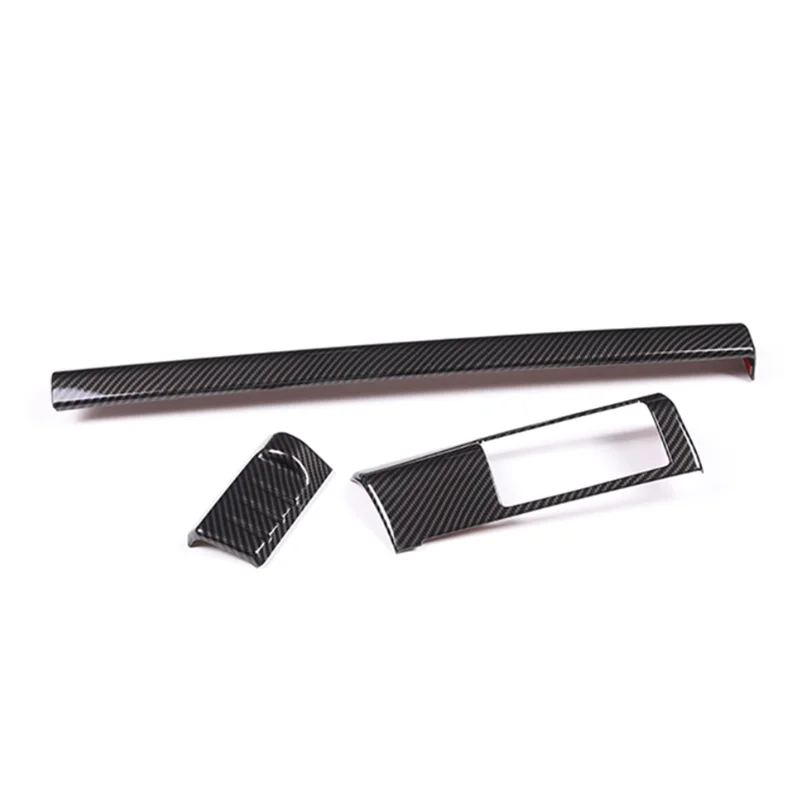 

Декоративные наклейки для панели приборной панели автомобиля Land Rover Freelander 2 2007-2015 Аксессуары, ABS углеродное волокно