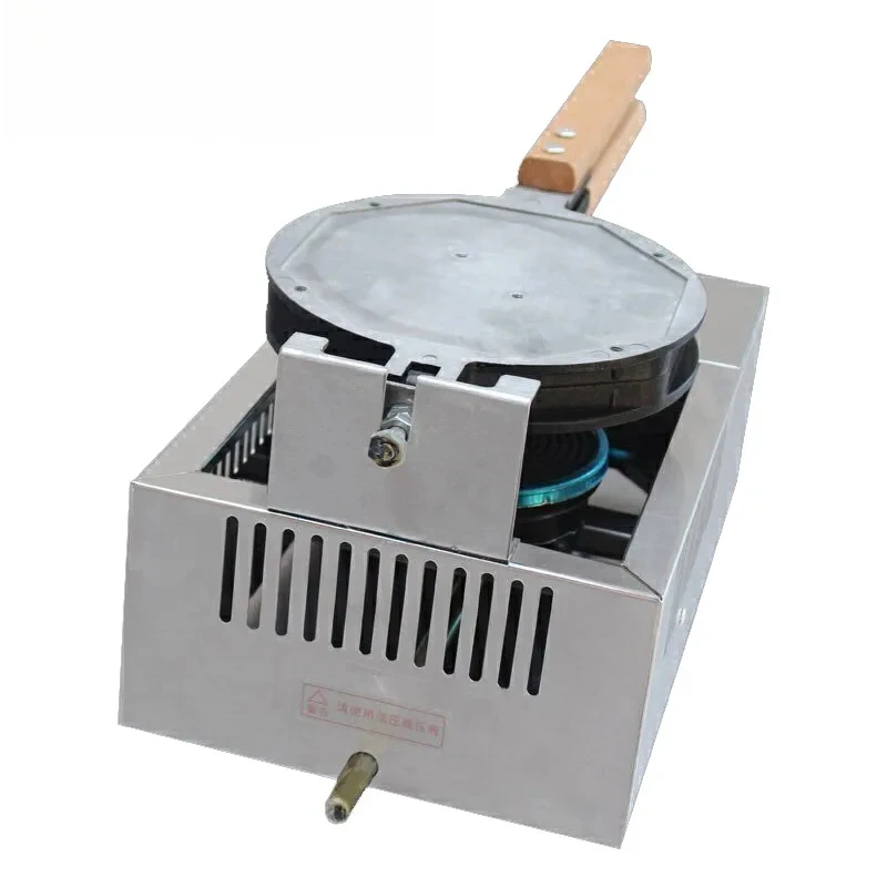 Commercial Egg Eggettes Waffle Maker Iron LPG Gas Breakfast Hong Kong Bubble Puff Cake Double-Sided Baking Machine Muffin Oven