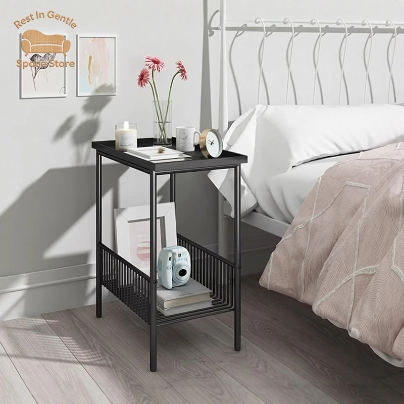 Simple sofa side few wrought iron living room corner few small apartment minimalist coffee table crevice side table