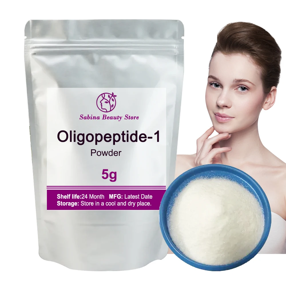 Hete Toevoer 99% Oligopeptide-1 Poederverzorging Huidbleken, Zonnebrandcrème, Rimpels Verwijderen, Veroudering En Acne Weerstaan