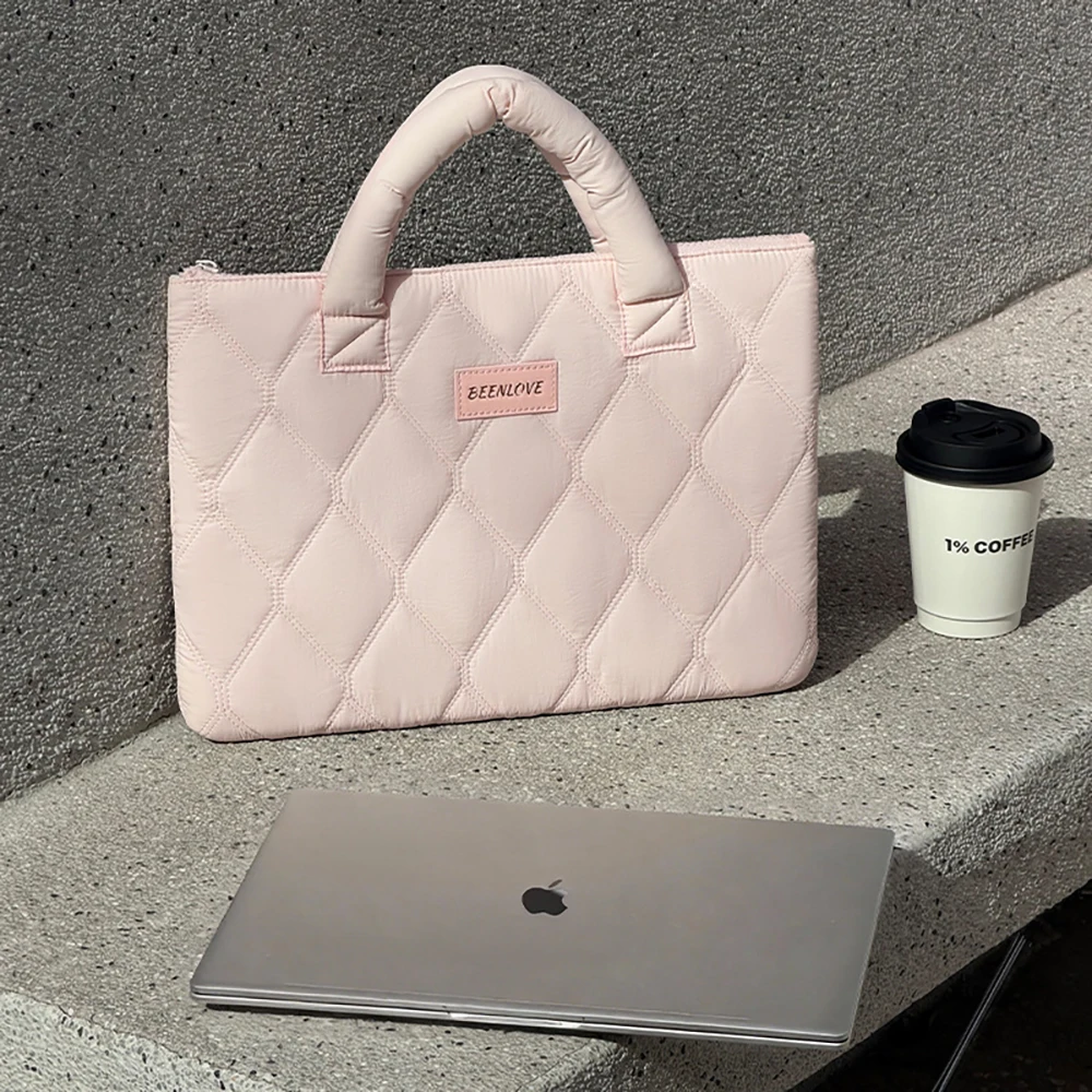 

New 13 inch portable computer bag, business travel laptop storage bag, soft handheld shock-absorbing for commuting to work