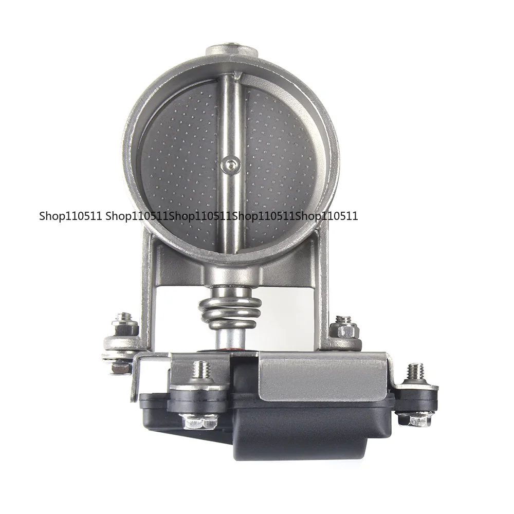 2.5-Inch SS304 Outstanding Sealed Exhaust Cut-Off Electric Exhaust Control Valve, Universal with Button Control