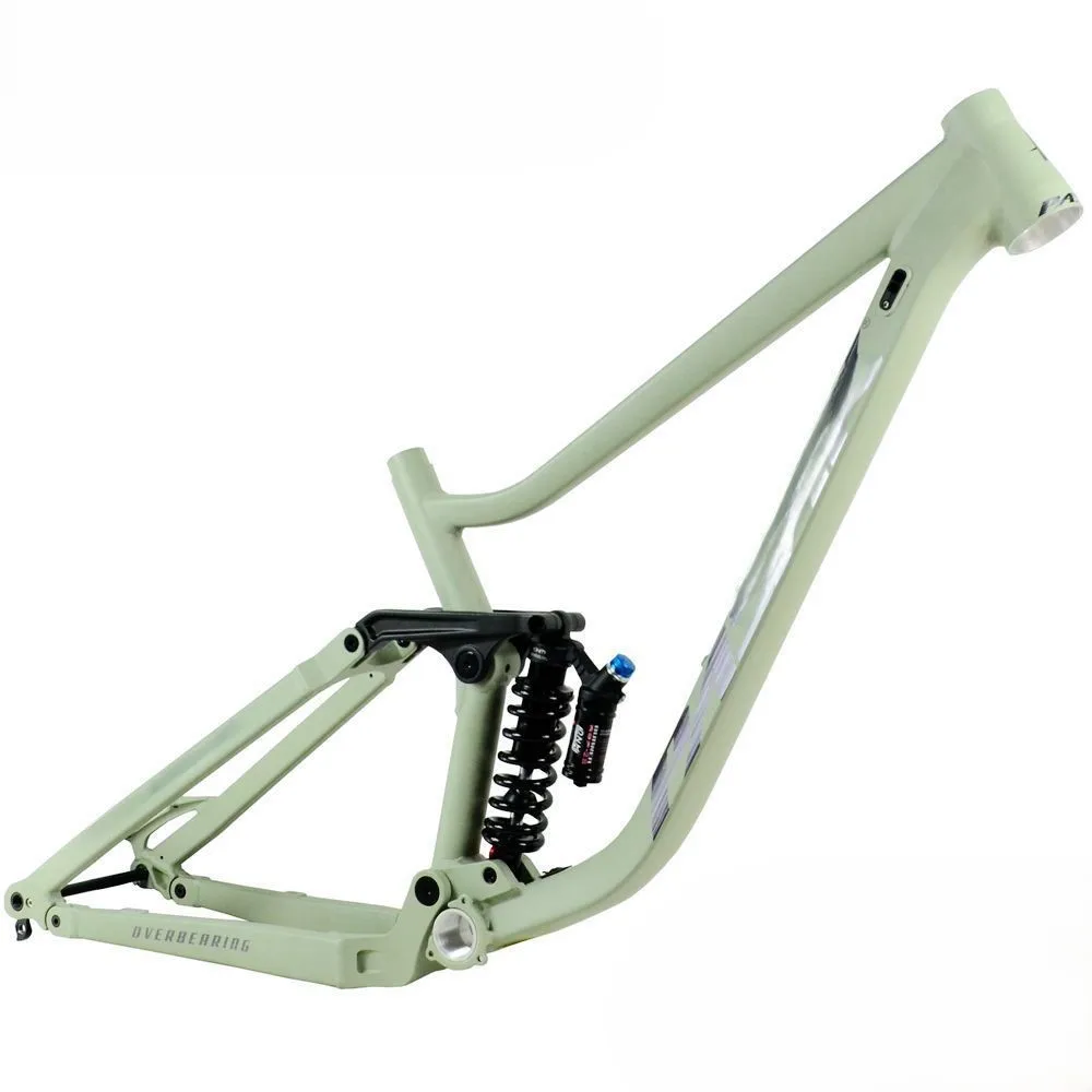 Hot Selling 27.5/29*18 Aluminum Alloy Bicycle Frame Full Suspension Soft Tail Mountain Bike Frame