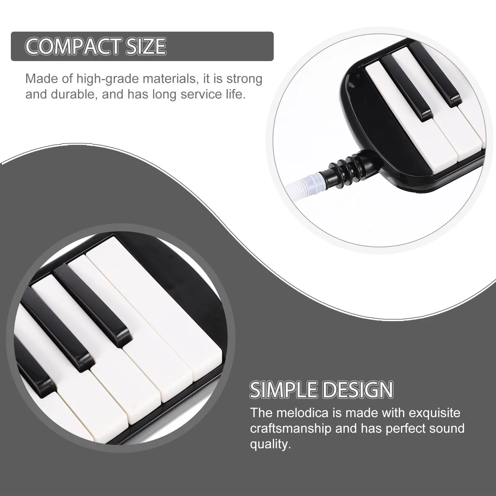 

Professional 32 Keys Melodica Instrument for Beginners Kids Adults Music Education Instrument Portable Keyboard