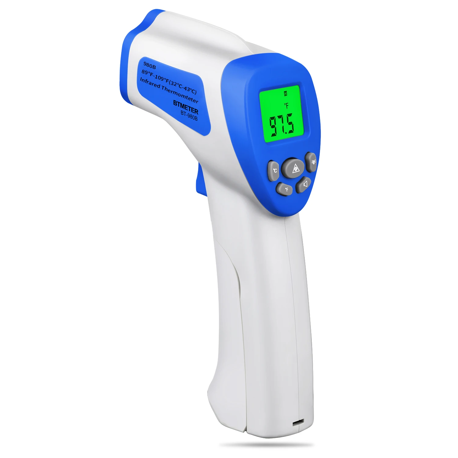 

BT-980B Non-Contact Infrared Thermometer Digital Temperature Gun Measure 32℃～43℃/ 89 to109℉(NOT for Human)