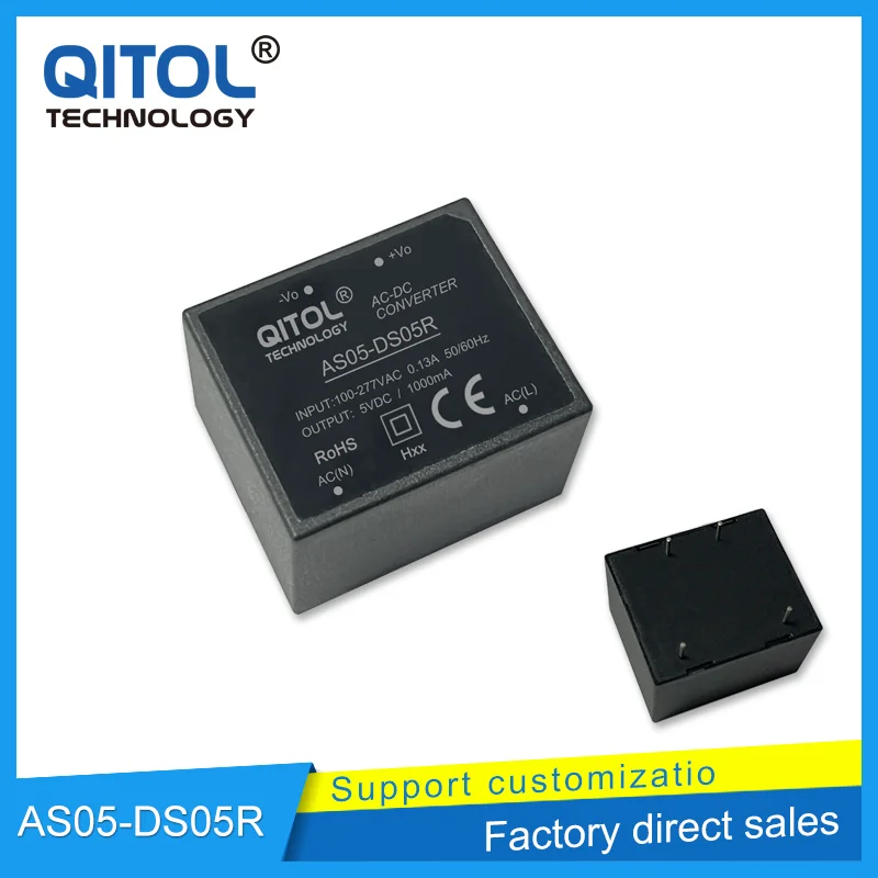 AC-DC POWER CONVERTER 5W AS05-DS12R Switching Supply Step-Down 220V To 12V / 0.42A 420mA  AS05-DS05R AS05-DS24RR