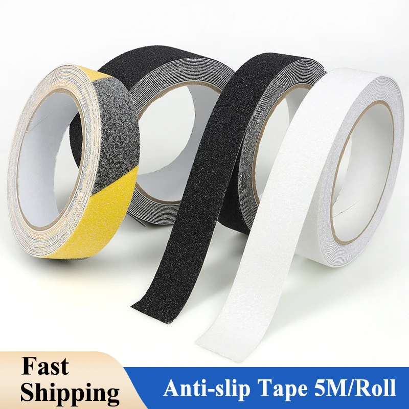 

Anti-slip Tape 2.5CM 5CM 10CM Outdoor Anti Slip Stickers Adhesive Safety Traction Tape Stairs Floor Warning Safety Tread Steps