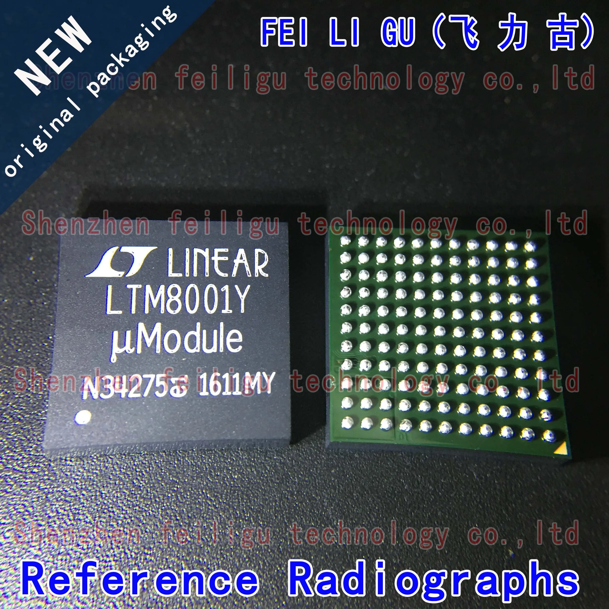 

1~10PCS 100% New Original LTM8001EY LTM8001IY LTM8001MPY LTM8001Y LTM8001 Package:BGA121 DC converter voltage regulator Chip