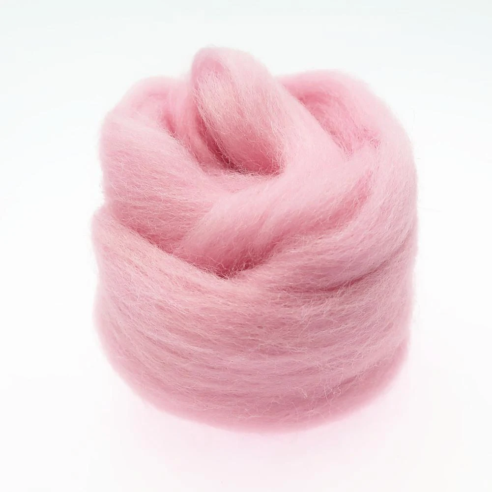DIY Felting Wool Needle Felting Wool DIY Needle Felt New DIY Carded Wool Wet Felting Colour Pack 20G Needle Felting Wool Blue