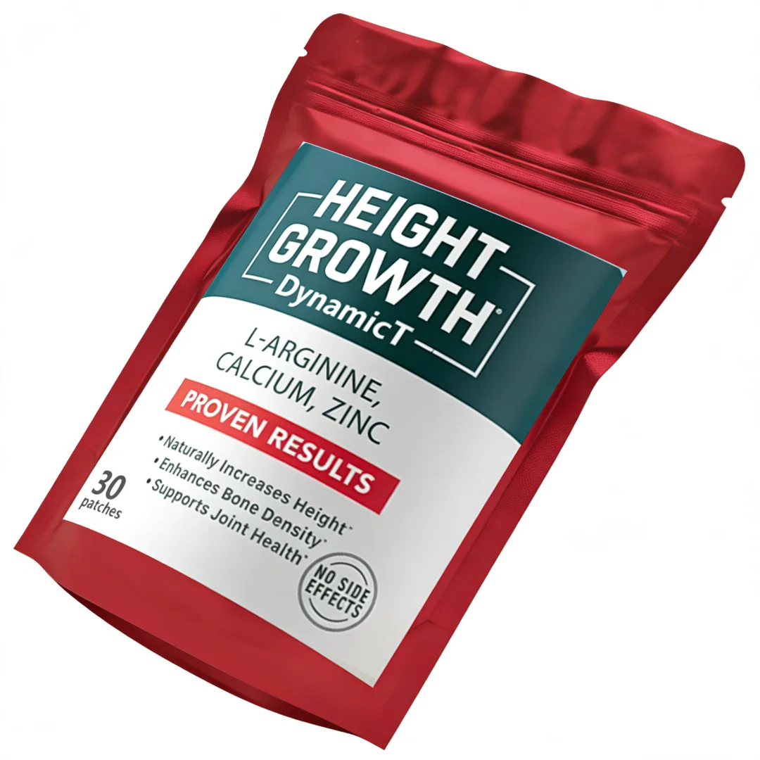 

Hot sale Calcium, Vitamin D3 & Zinc Patch: Promotes Bone Growth, Natural Height Increase, Boosts Bone Strength for Kids & Teens