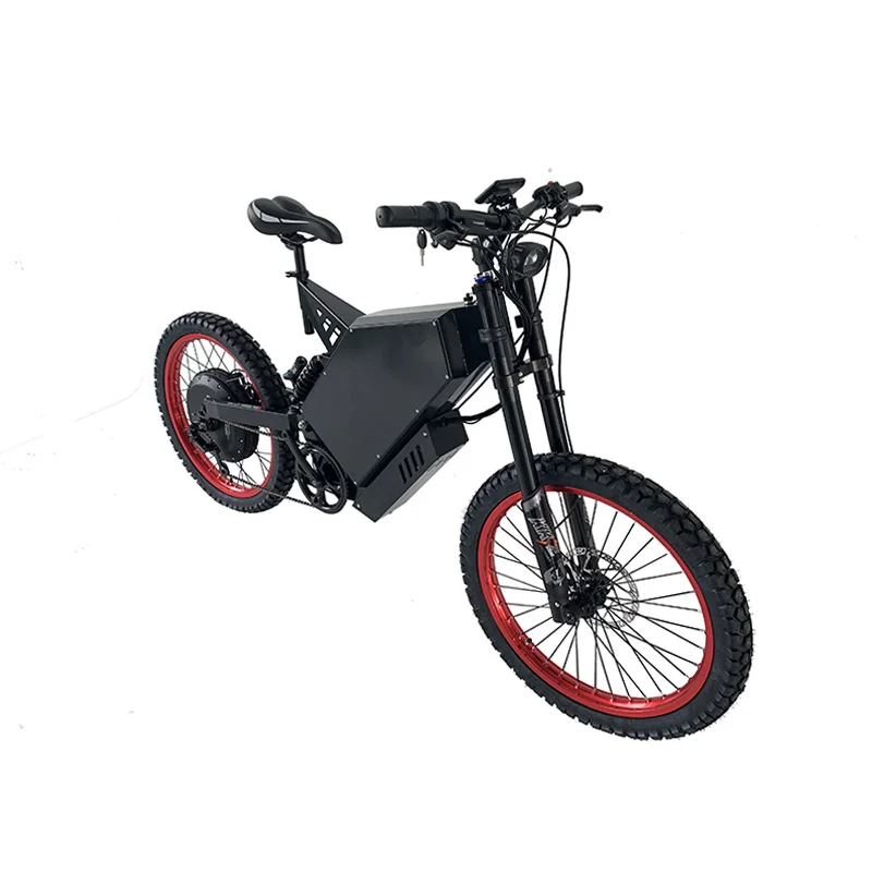 Adult  15KW E Bike Mountain City Street Long Range Electric Bicycle With 21inch Fat Tire