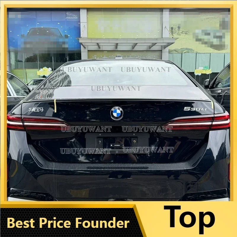 For BMW G60 Car Rear Trunk Spoiler  M5 Style Tail Wing Body Kits Tuning Trunk Lid Exterior 5 Series I5 525i 530i 2024+