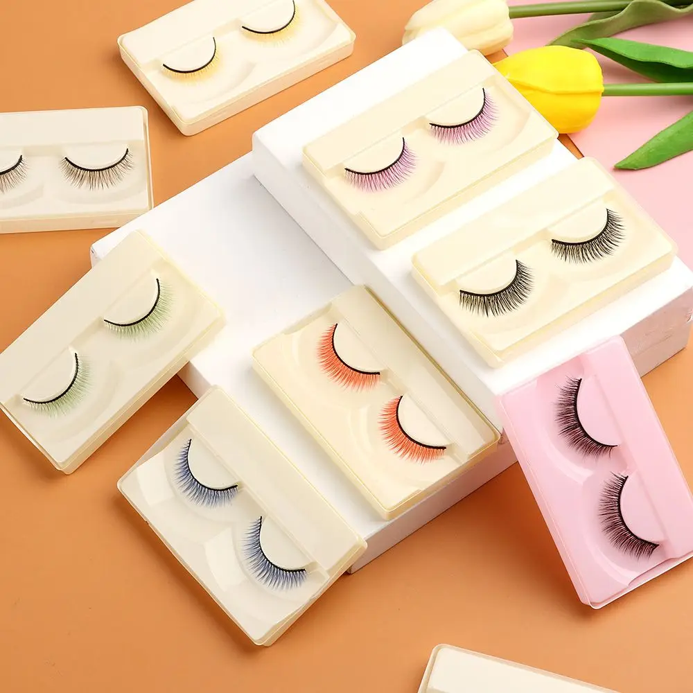 Multicolor Length 0.8cm  Parts DIY Accessories Simulation False Lash  Eyelashes Dolls Modification