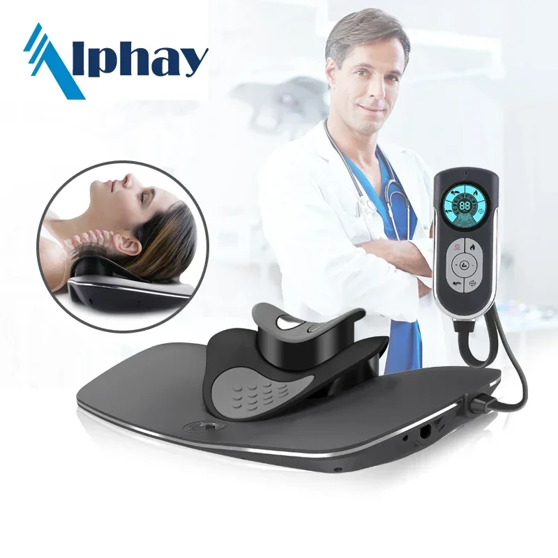2026/Alphay Medical Best Selling Products 2024 Neck Therapy Massager Neck Stretcher Electric Ems Muscle Stimulator