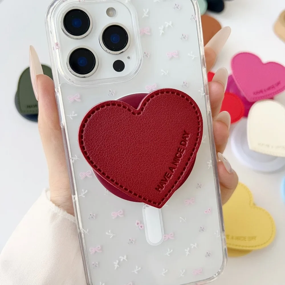 

Милый держатель для телефона в форме персика для iPhone, Samsung, Google, универсальный магнитный держатель для мобильного телефона