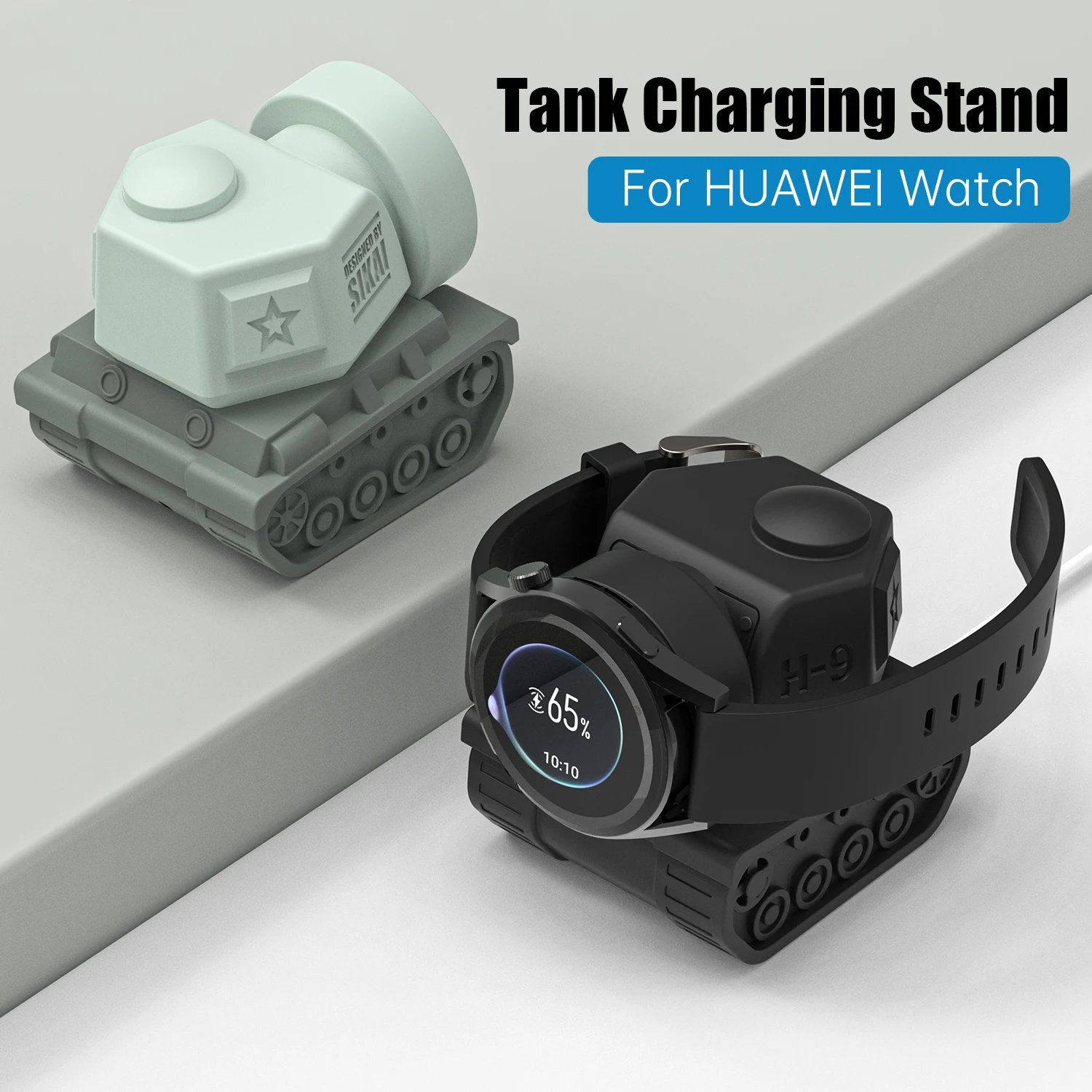 Silicone Charge Stand for Huawei Watch GT/GT2/Honor GS Pro/Magic Watch2 Charging Dock for Huawei Watch 3 GT2 GT3 Pro Smart Watc