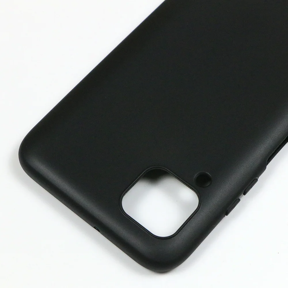 For Huawei P40 Lite 4G Phone Case shockproof Back Soft Rubber Silicone Matte Cover For Huawei nova 7 i nova7i Nova 6 se 6se case view 3