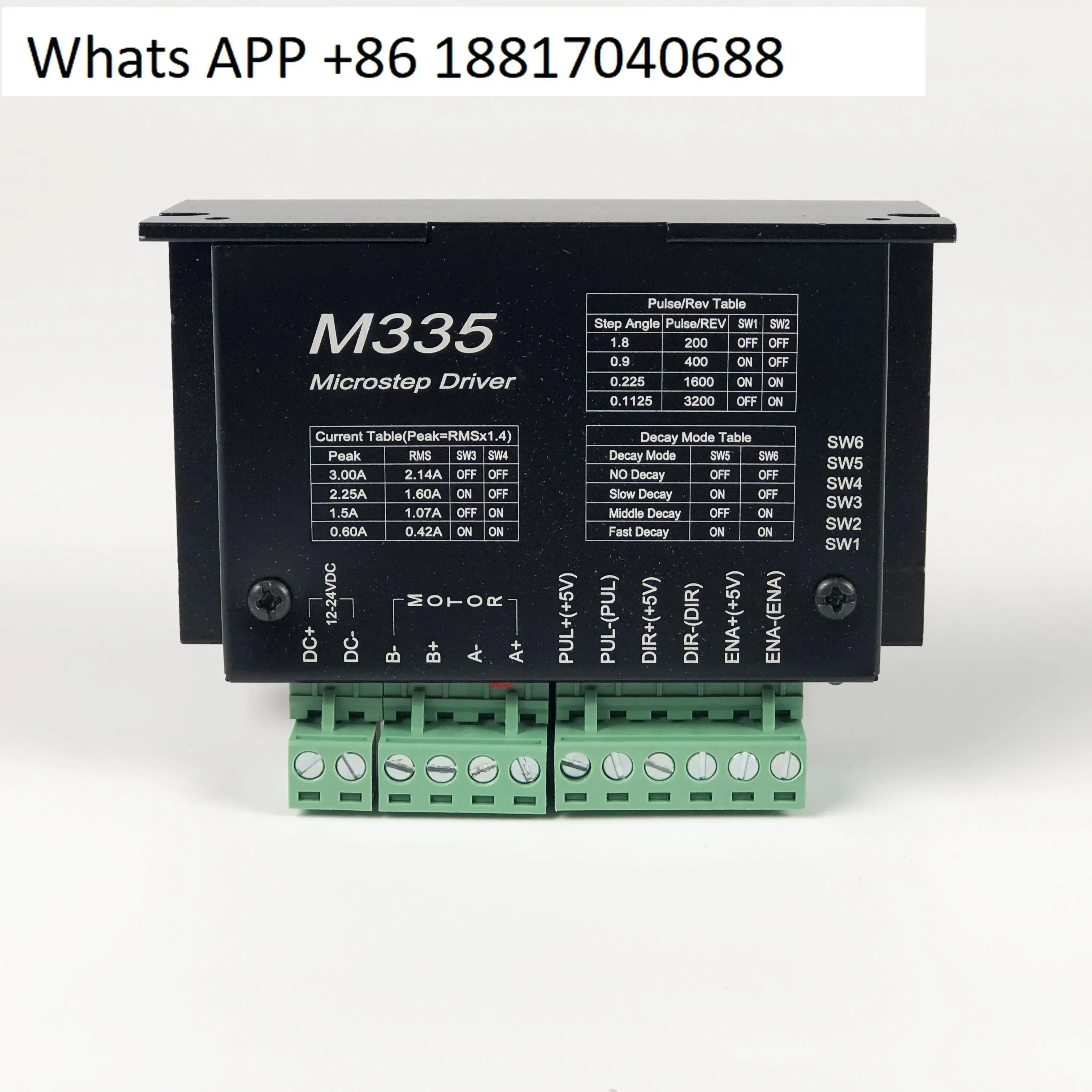 

Nachuan 3A stepper motor driver 42 steps, single axis controller M335 packaging machinery