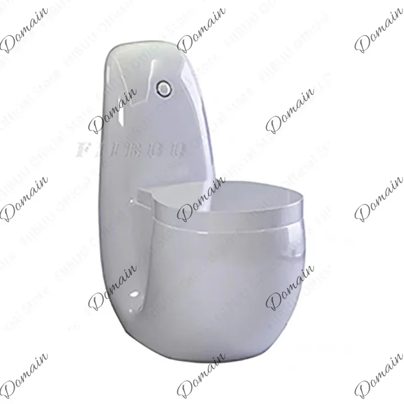 VFR One Piece Toilet New Household Toilet For Small Size Housing Creative No Water Pressure Limit For Bathrooms Soft Closing Sea