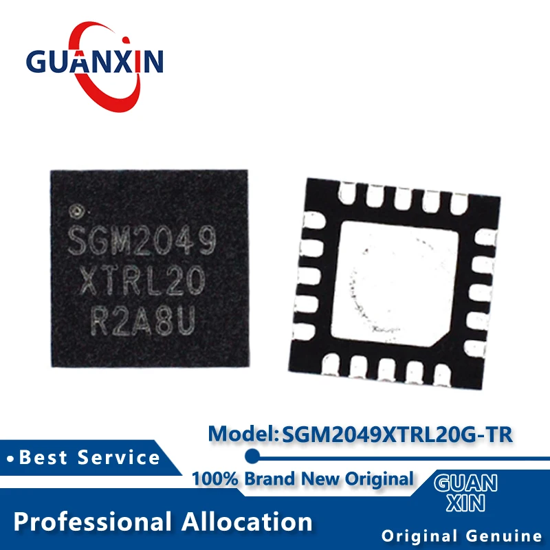 

100% New electronics SGM2049XTRL20G/TR SGM2049XTRL20G TQFN-20 Marking SGM2049XTRL20 SGM2049