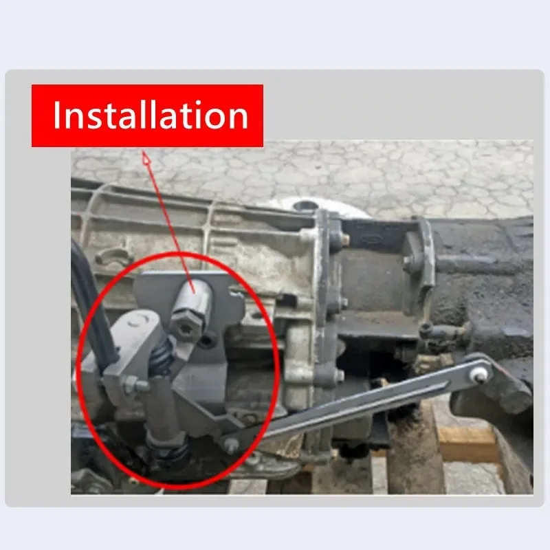 4WD 4x4 트랜스퍼 케이스 시프트 링키지 시프터 자동차 기어박스 액세서리 실버 포드 신형 F-150 F-250 F-350 브론코용