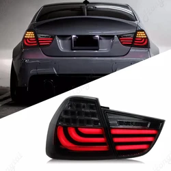 Pair Taillight assembly For 2009-2012 BMW 3 Series E90 318i 320 325 LED Modify the brake lights, reverse the lights,turn signal