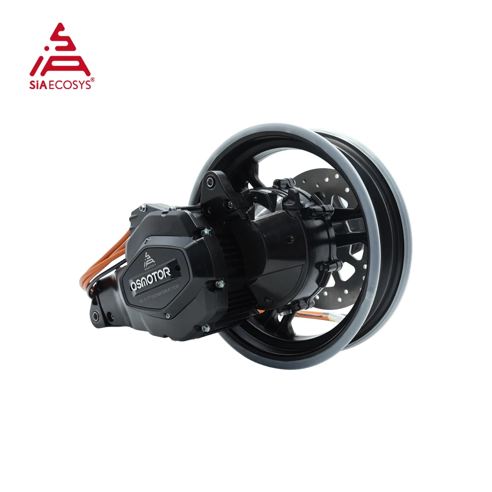 IP67 Waterproof 5000W QSMOTOR QSX155A-46H Side-Mounted Motor Assembly Fardriver ND72680B High Speed Encoder Powertrain for EV