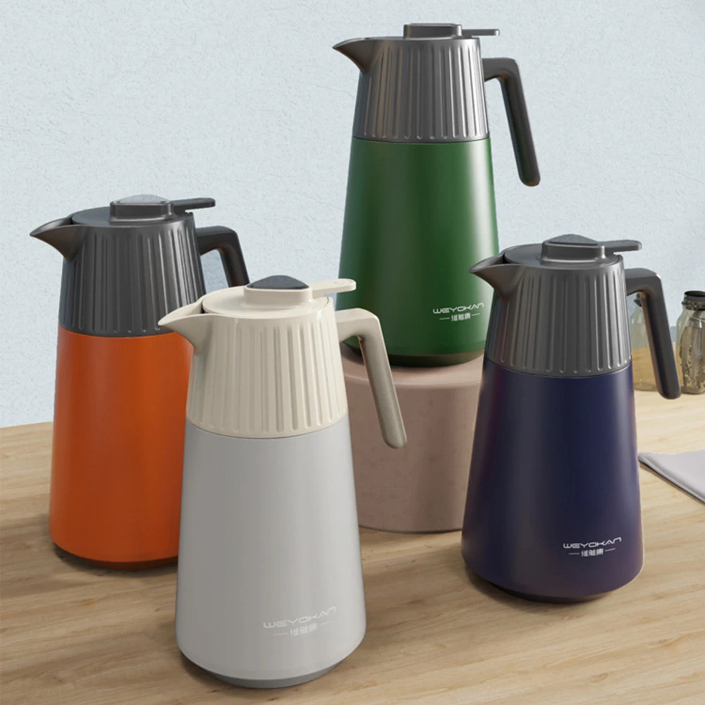 New 316 stainless steel vacuum flask, Intelligent temperature display insulated kettle, Large capacity thermal jug for home