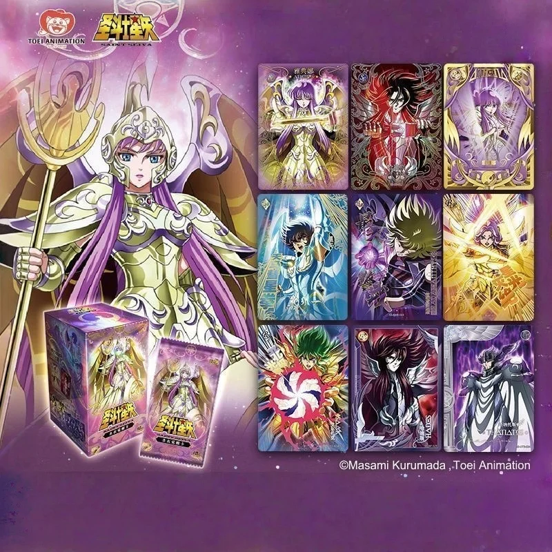 

KAYOU натуральная карта Saint Seiya, карты пробуждения Saint Cloth, ограниченная серия, карты Athena Poseidon SE, коллекционная карта аниме, игрушка в подарок