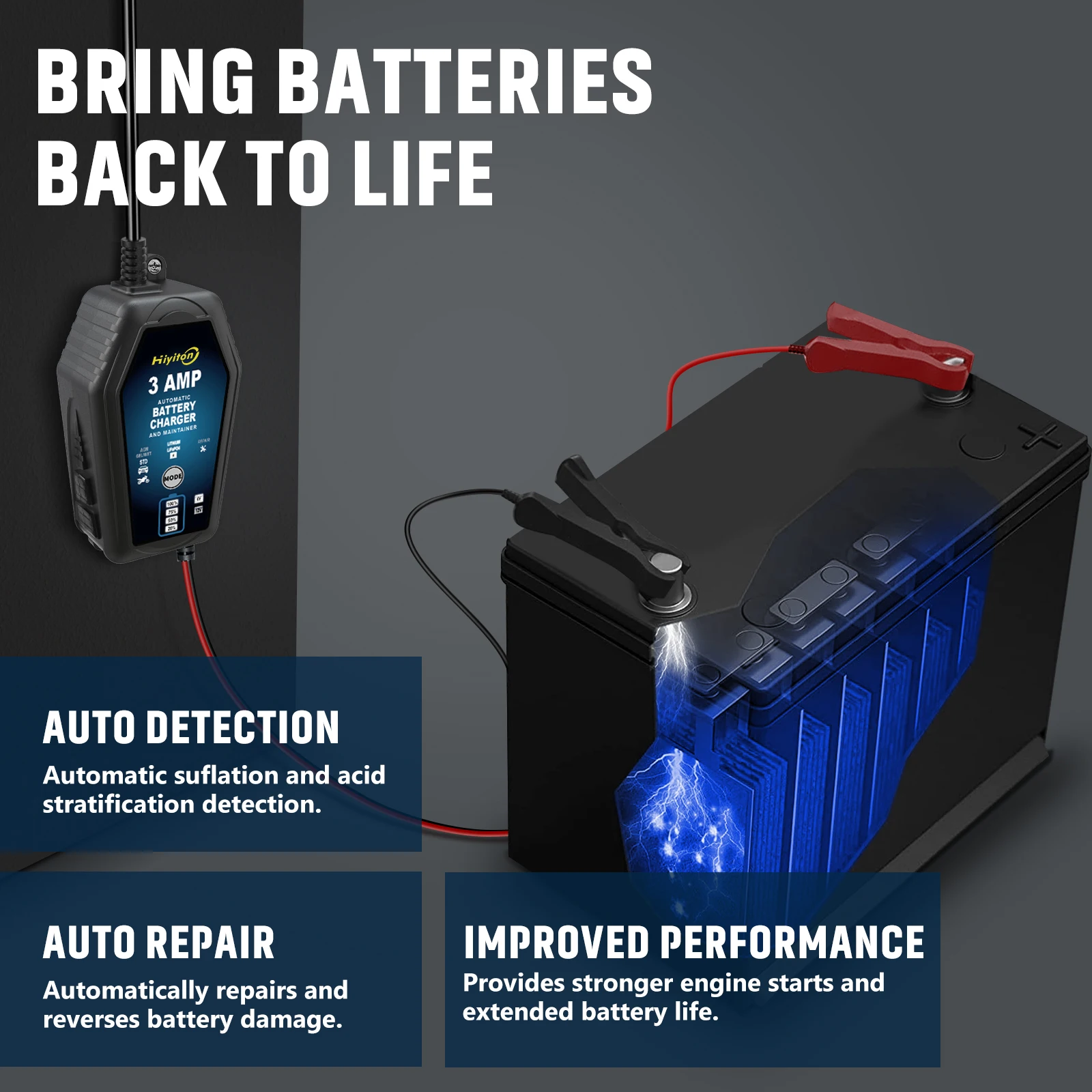 Рисунок 6 - Hiyiton 6 В 12 В 3000 мА автомобильное