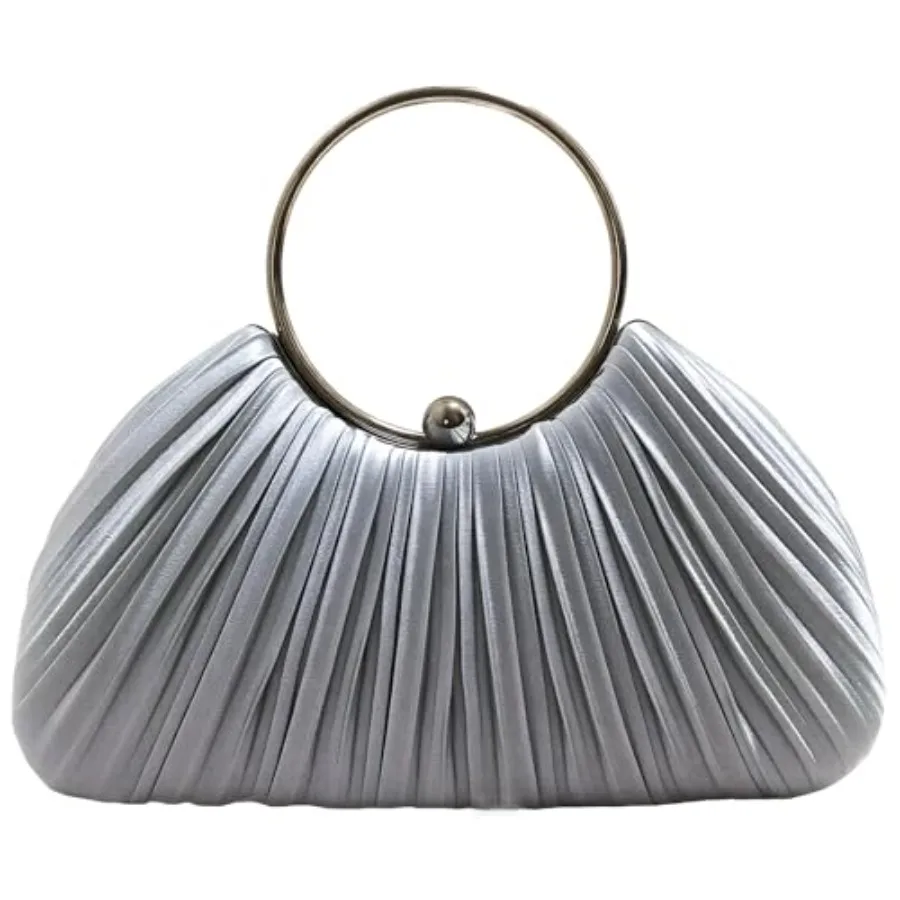 Gold Clutch Purses for Women - Elegant Sparkling evening bags for Wedding Galas, Prom Nights, Cocktail Partiesand Formal Events