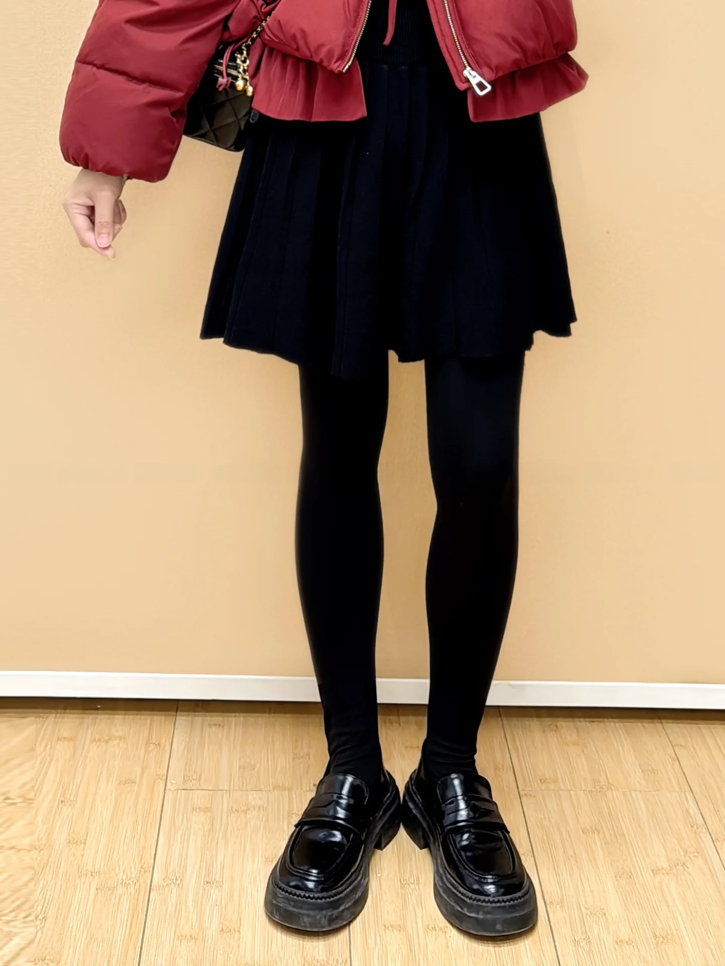 

Утепленная короткая юбка для женщин, облегающая, с завышенной талией, А-силуэт, для повседневной носки, зимняя мода для коротких образов