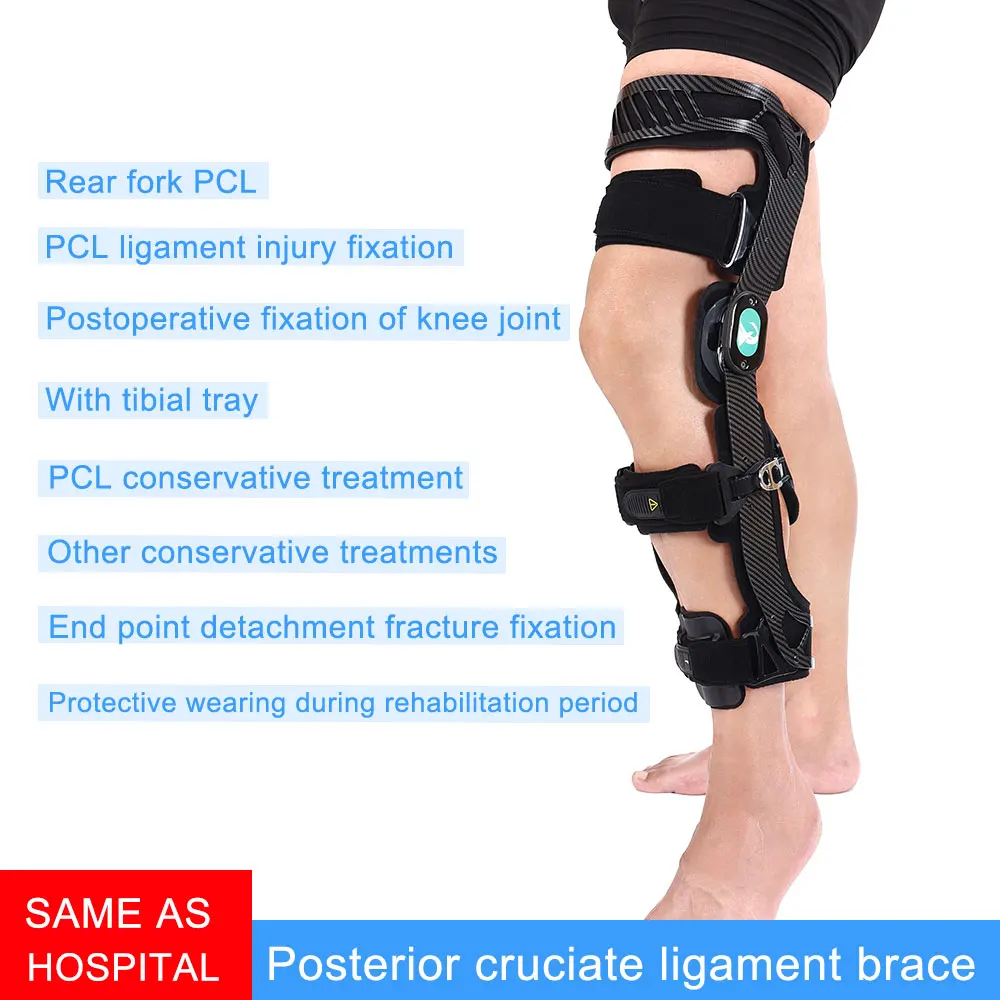 

ACL Knee Brace, Functional Knee Support for PCL, MCL, Ligament Sports Injuries, Meniscus Tear, Relief from Knee Joint Pain